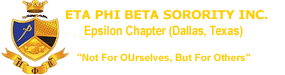 Eta Phi Beta Sorority Inc - Epsilon Chapter